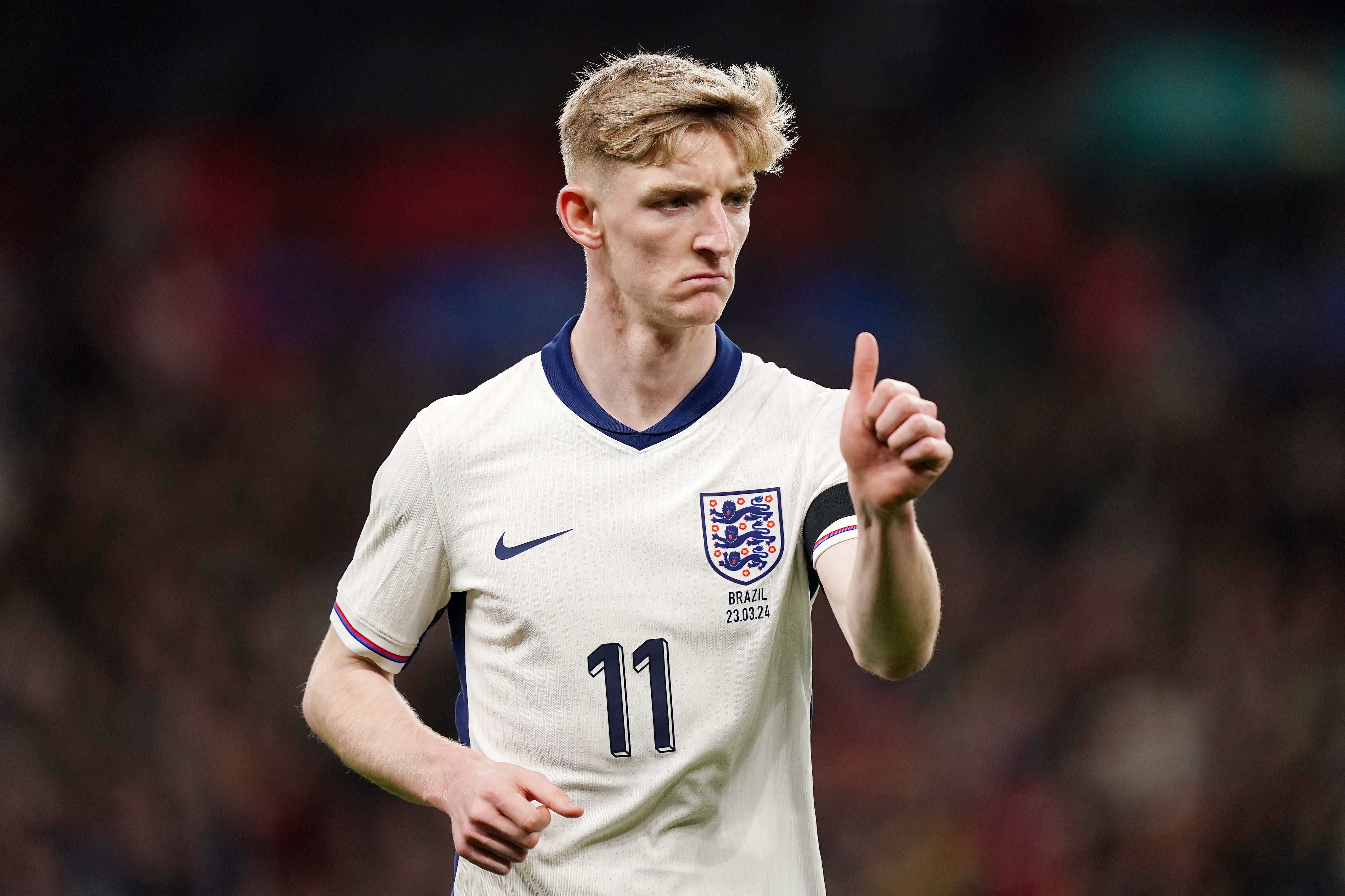 Anthony Gordon Cannot Wait To Play For England Again After Debut Versus 