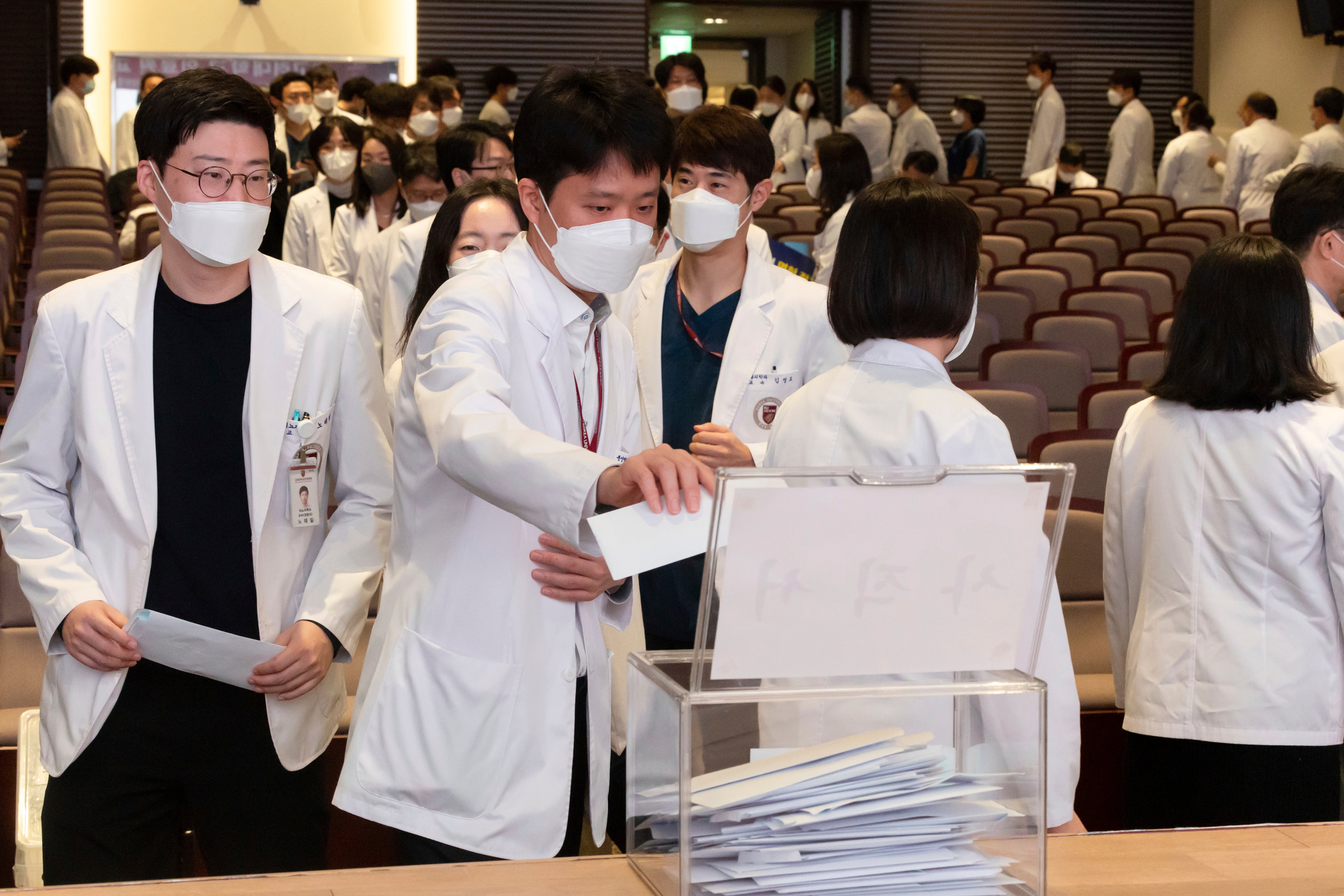 South Korea Doctors Protest