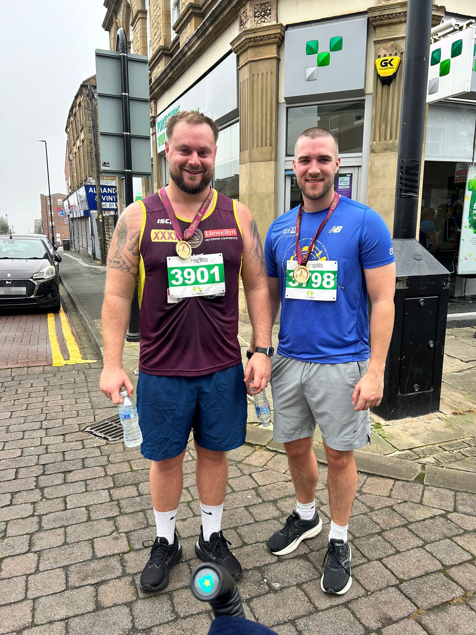 Dominic will be completing this year's marathon with his friend Jamie (Collect/PA Real Life)