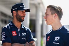 Daniel Ricciardo ‘given two races to save F1 seat’ with Liam Lawson waiting in wings