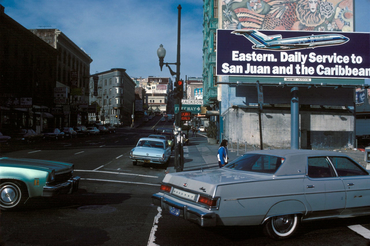 Jackson Street in San Francisco, 1982