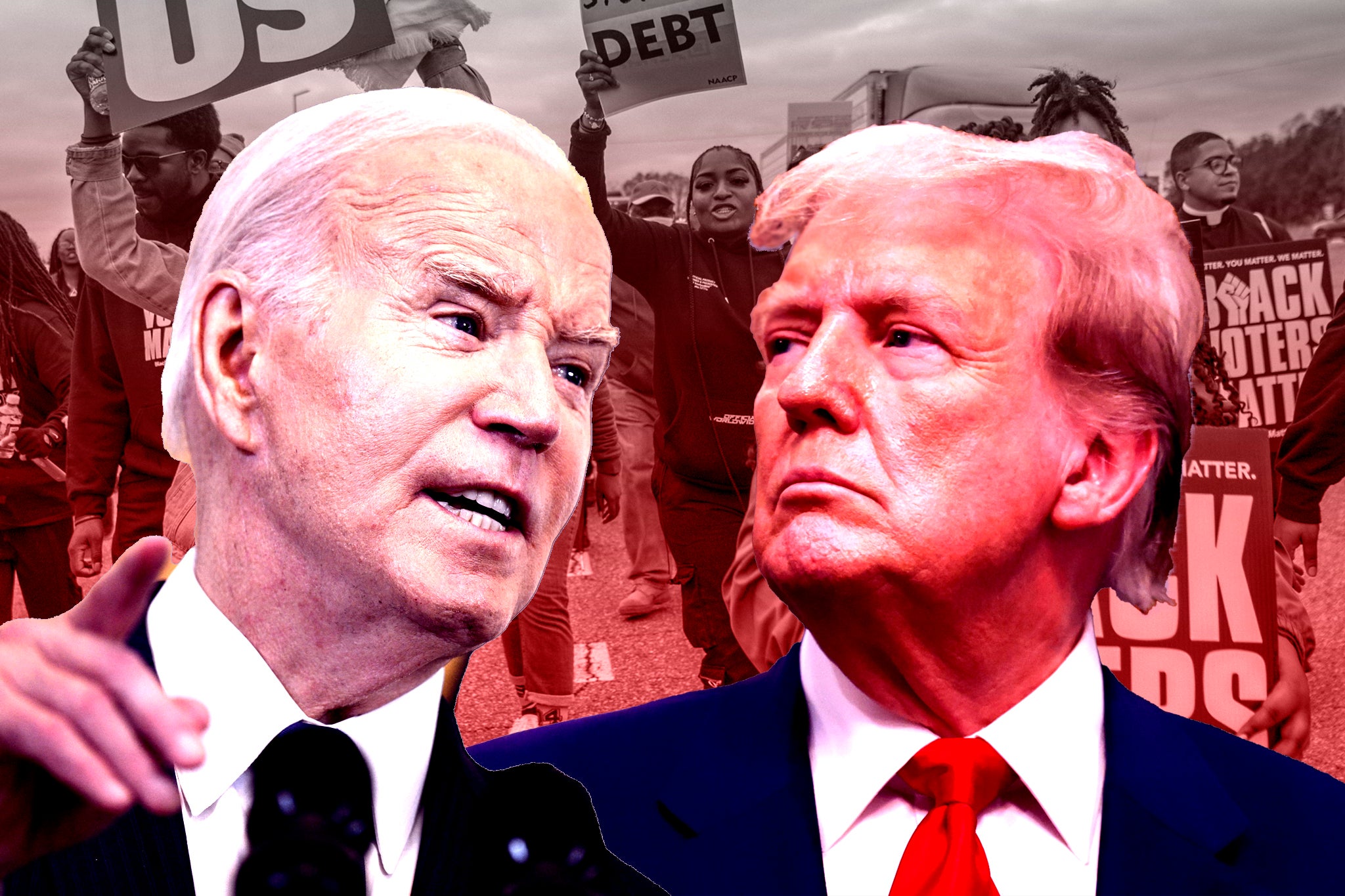 Trump insiders believe he could claim half of Black voters, who voted overwhelmingly for Biden in 2020