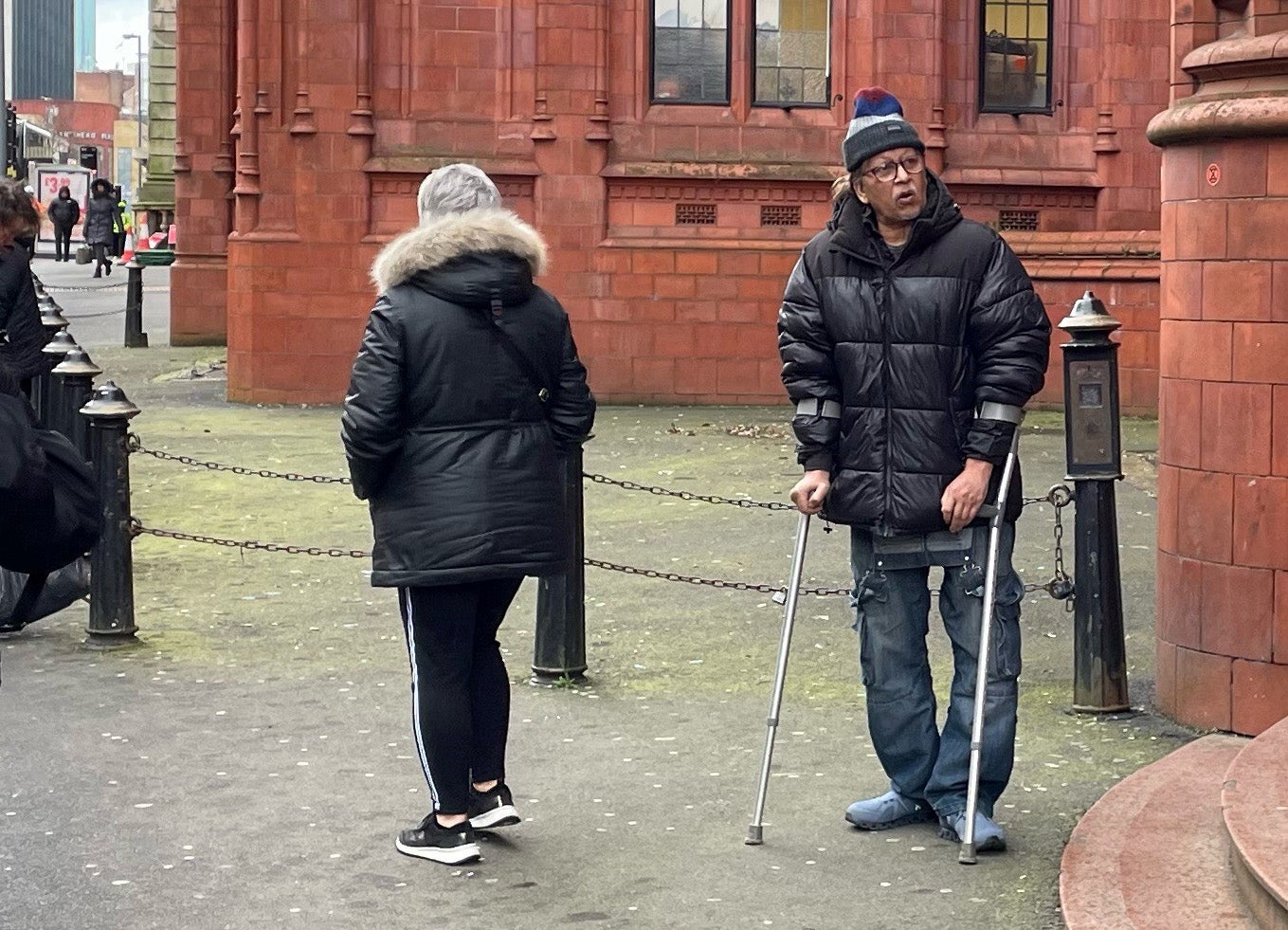 Farhat Ajaz outside Birmingham Magistrates’ Court