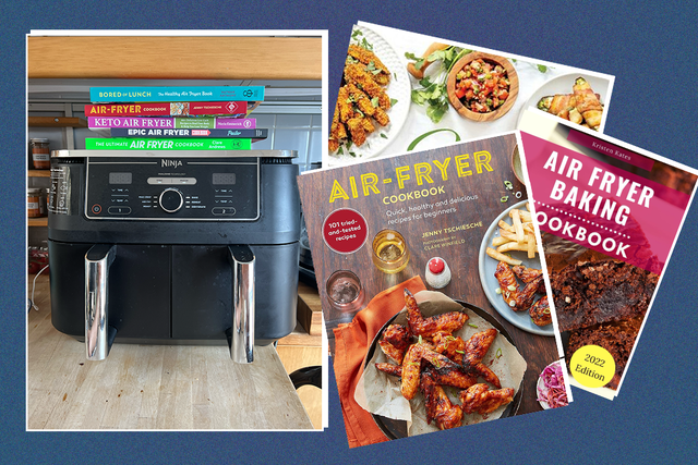 <p>With these cookbooks in hand, you’ll be firing up the air fryer for breakfast, lunch and dinner </p>