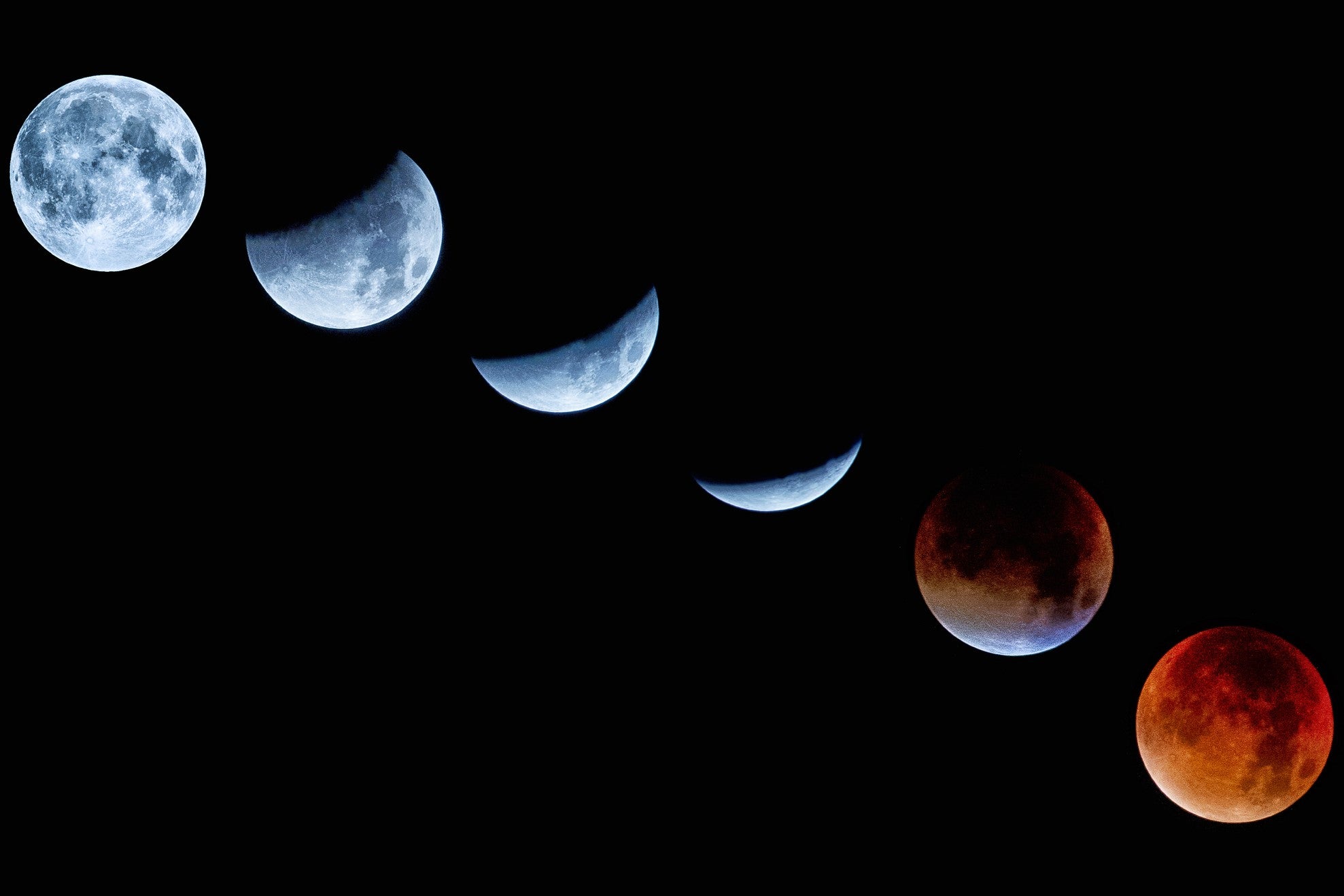 A lunar eclipse on 25 March, 2024, will be followed by a total solar eclipse in April