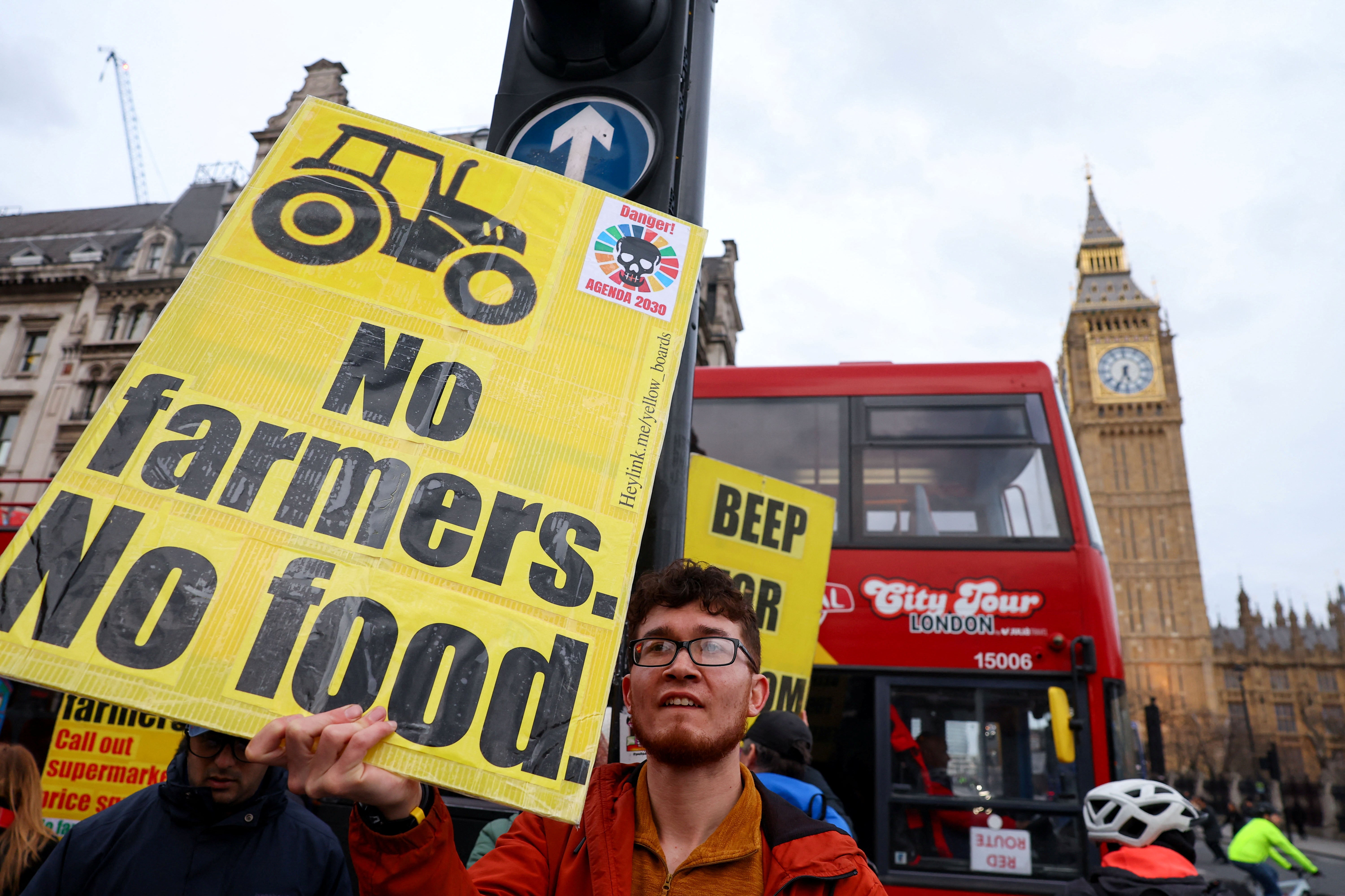 Thousands of farmers will join the protest in London on 19 November - eight months after a protest over food imports in March