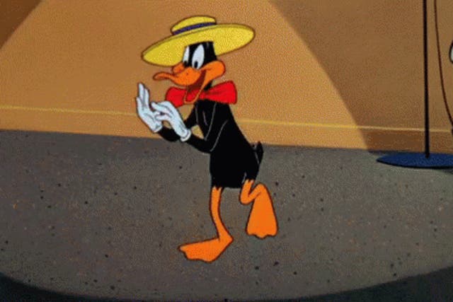 <p>A man was investigated by the Met for tweeting a gif of Daffy Duck tap-dancing   </p>