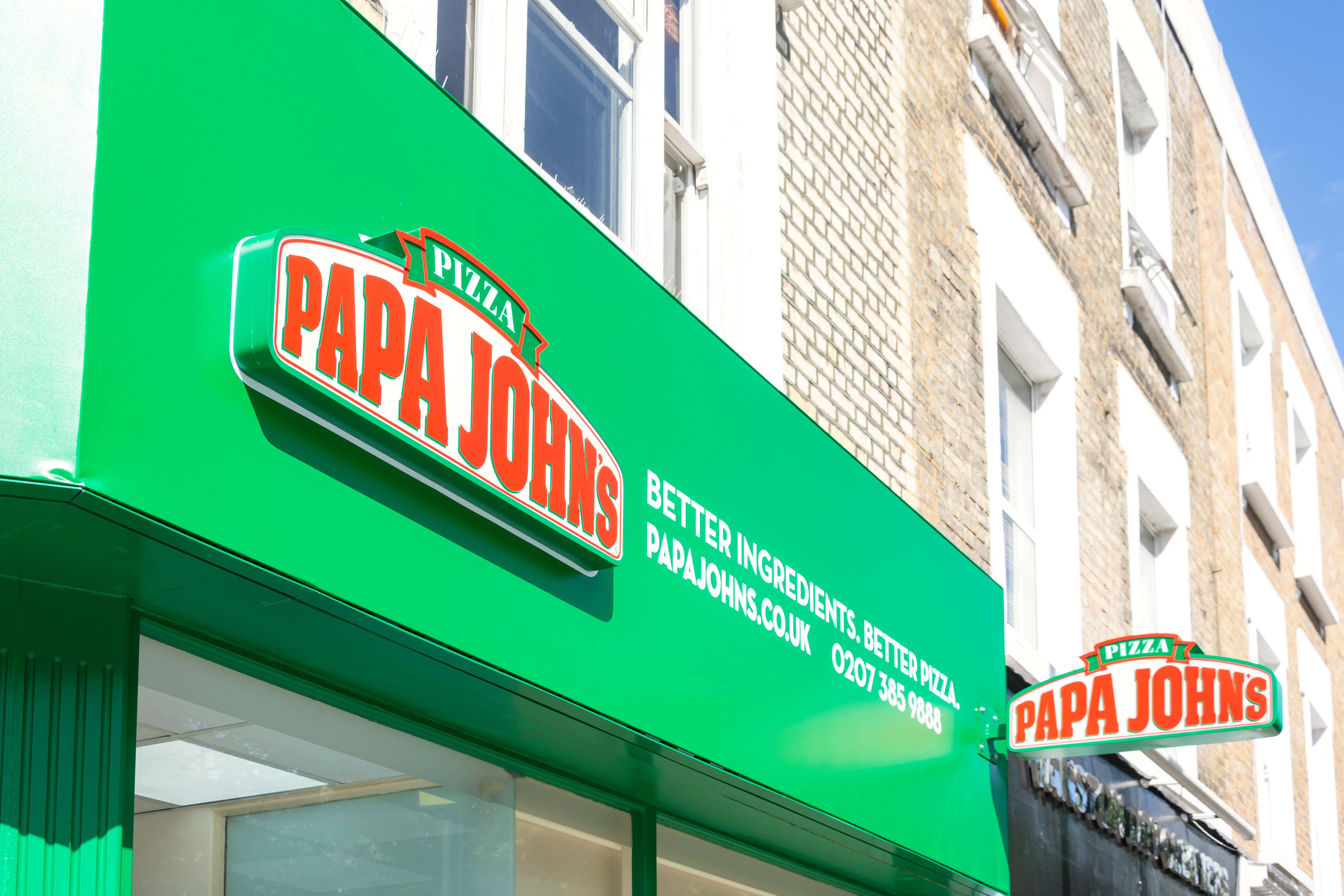 Papa John’s has confirmed the locations of 43 UK restaurants set for closure (Alamy/PA)