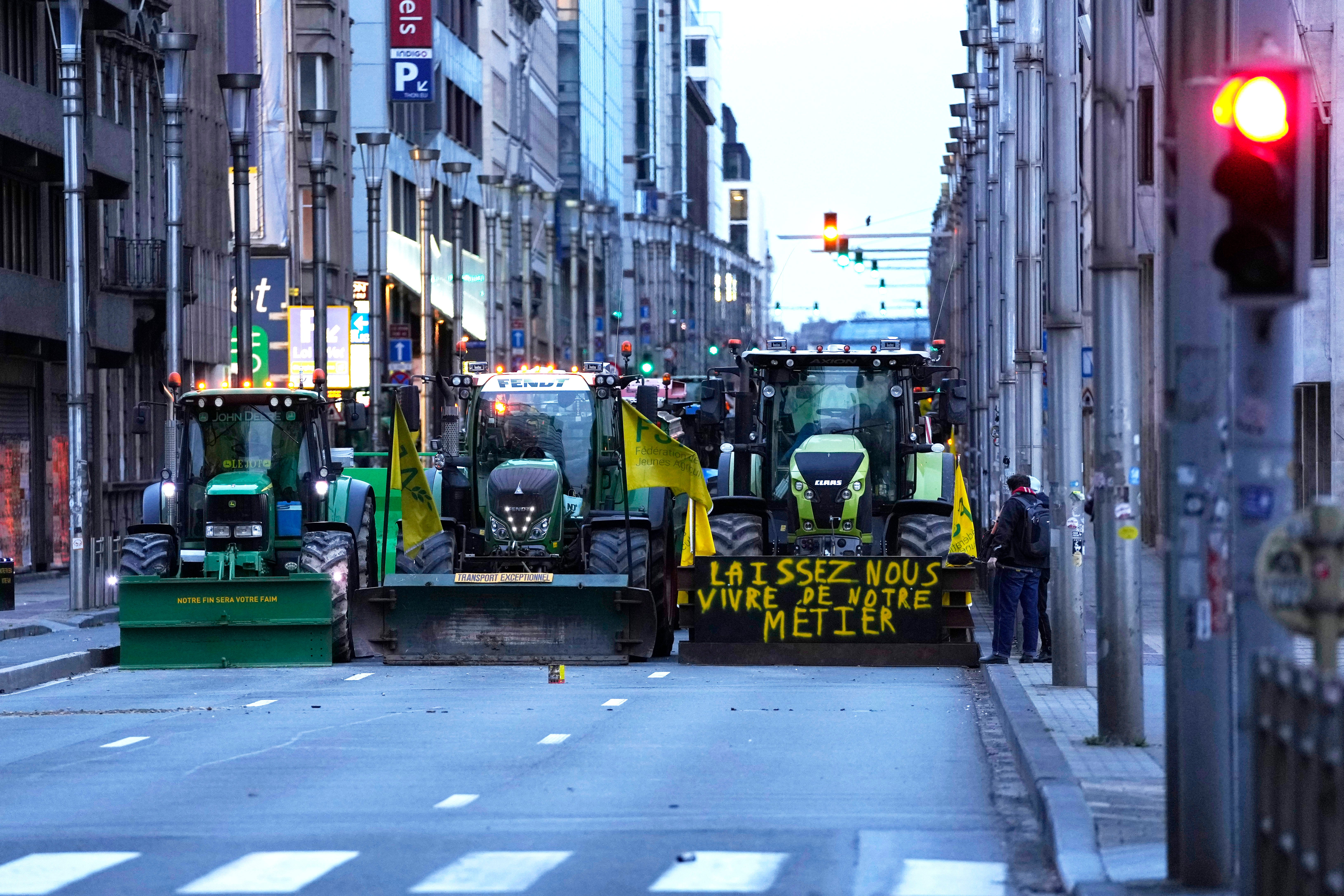 Belgium EU Agricuture Farmers