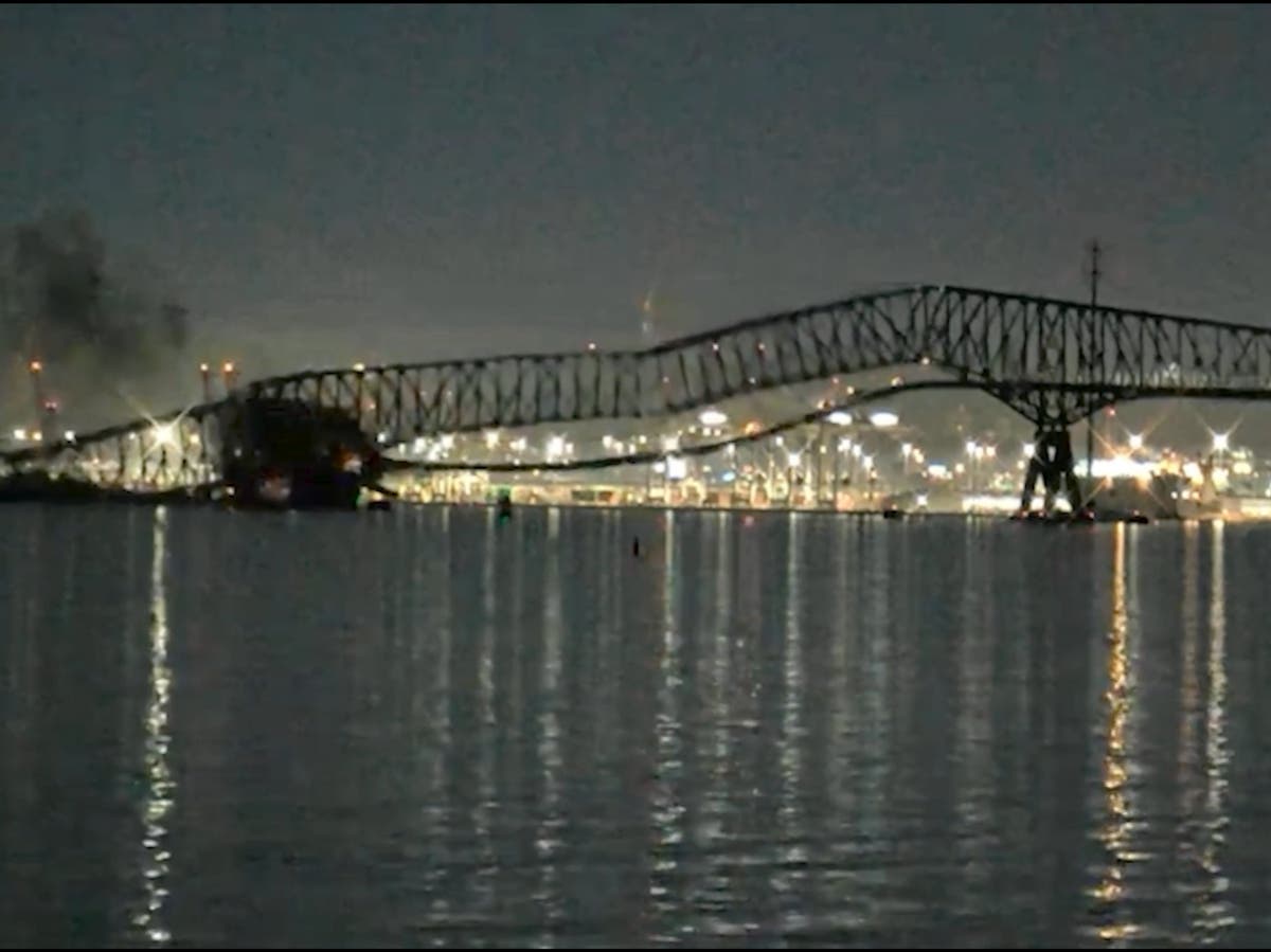 Baltimore bridge collapse: Maryland’s Key Bridge collapsed after massive ship collision