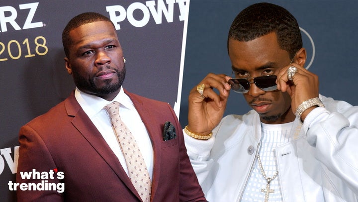 <p>50 Cent reacts to P Diddy house raid.</p>