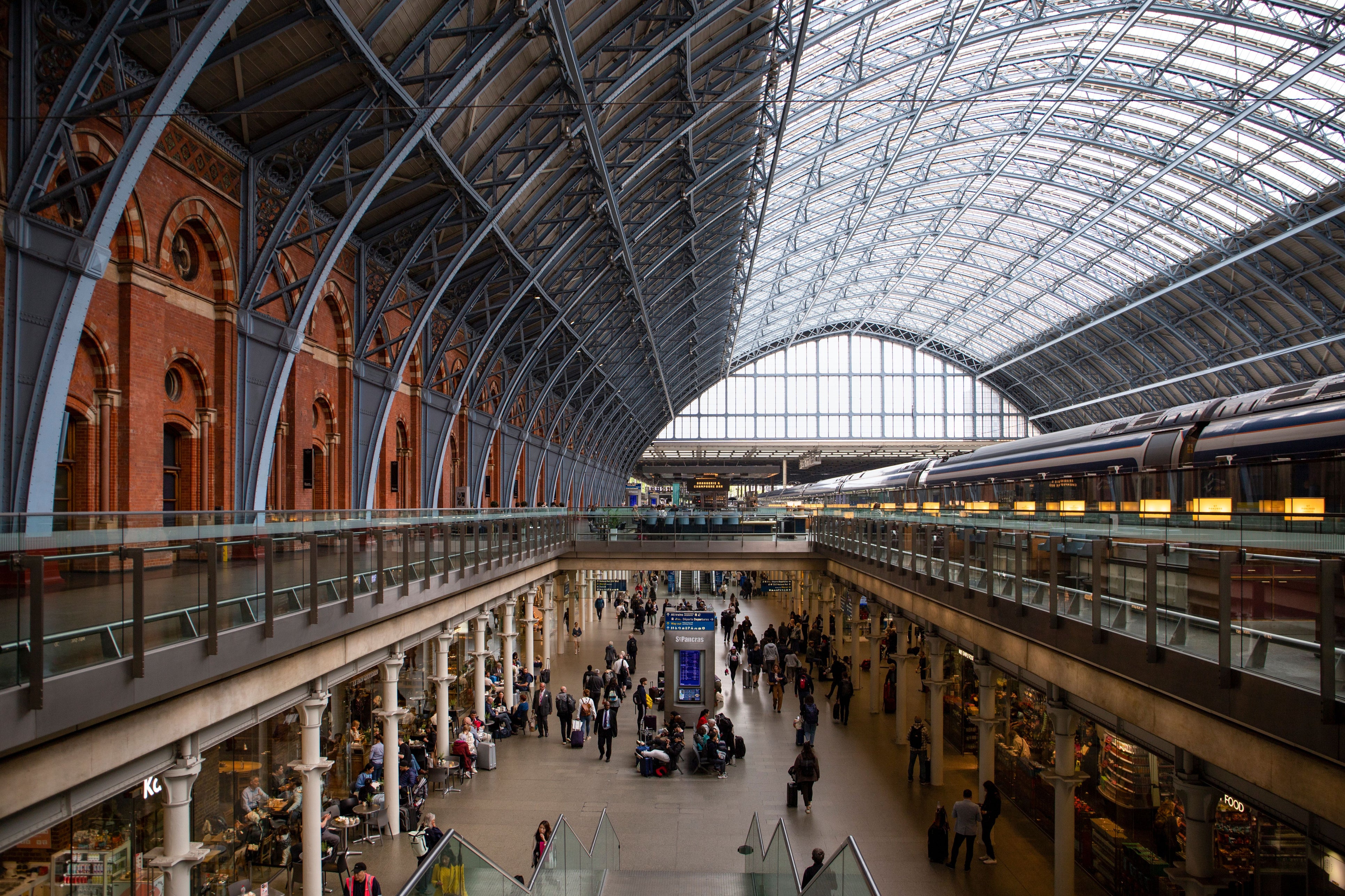 Hassle-free HS1: St Pancras International can now process up to 2,000 passengers per hour through its border control