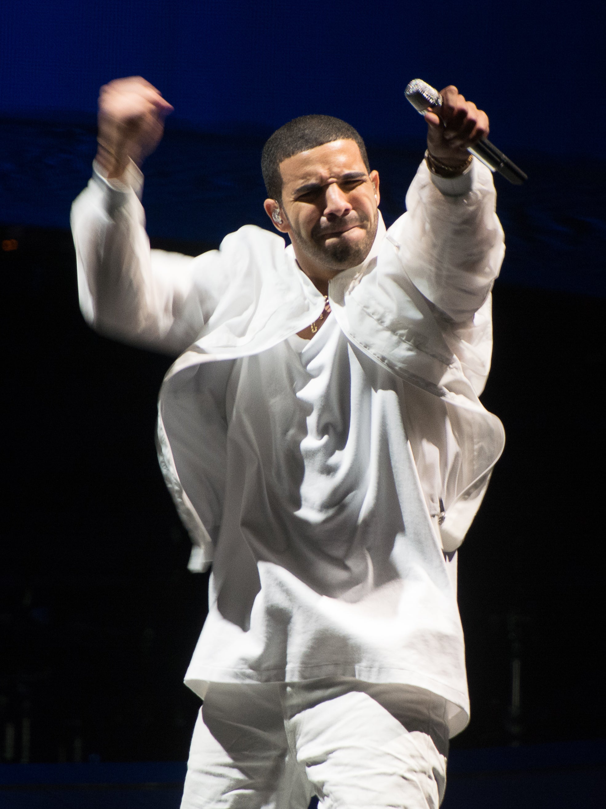 Drake performing in 2013