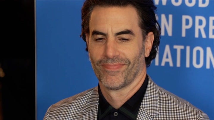 <p>Sacha Baron Cohen responds to claims in Rebel Wilson’s memoir.</p>