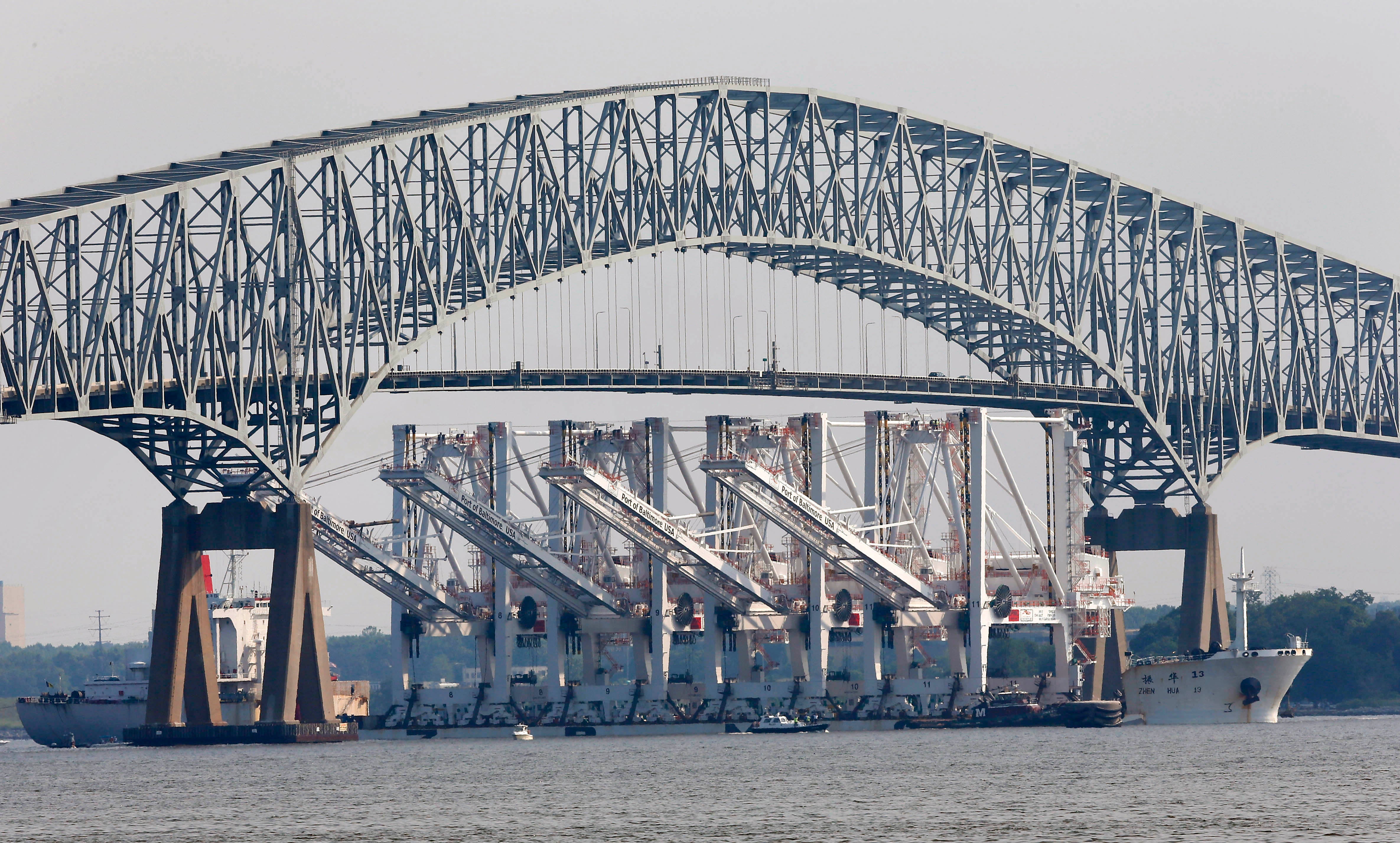 The Francis Scott Key Bridge was completed in 1977 and carried 11.3 million vehicles a year