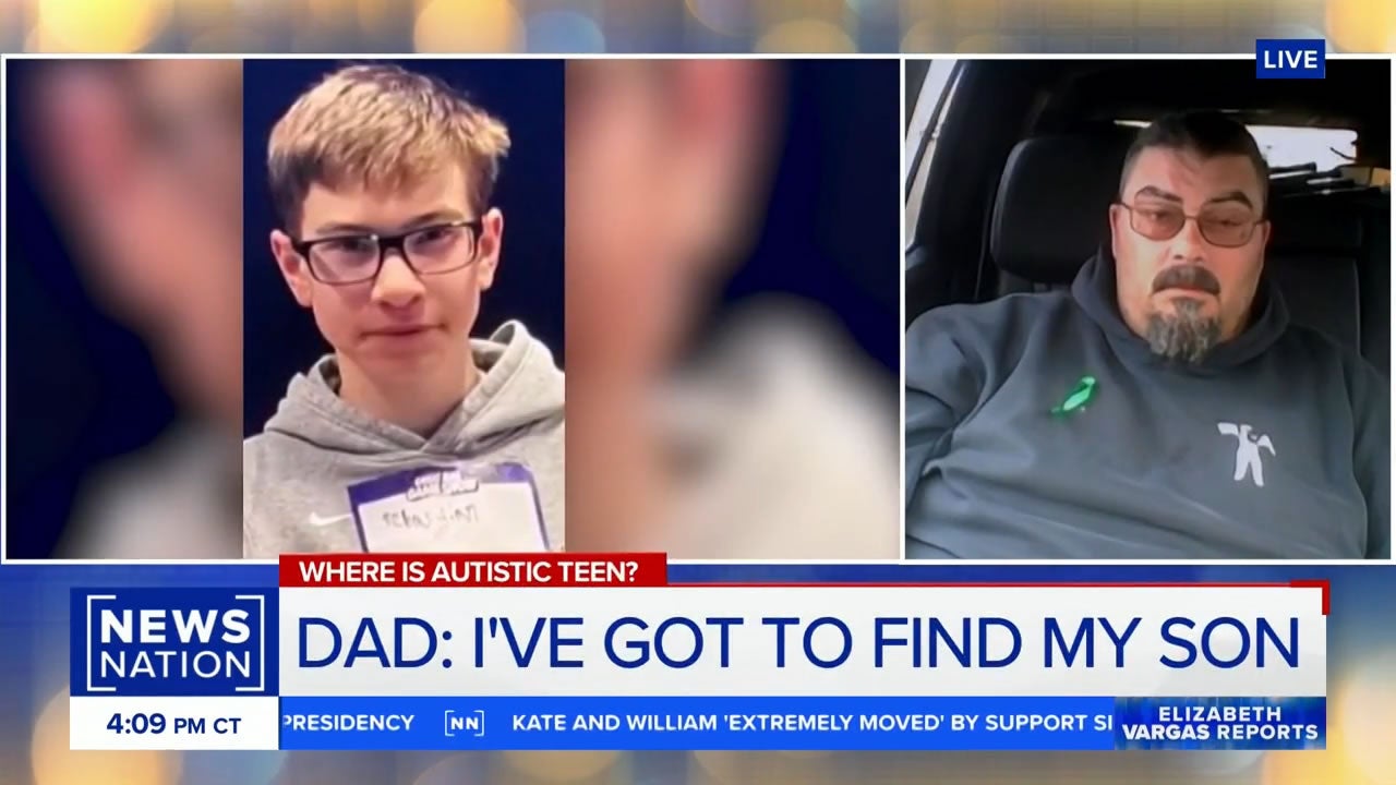 <p>Sebastian Roger’s father Seth Rogers appeared on NewsNation as the search for his son reached the month mark</p>