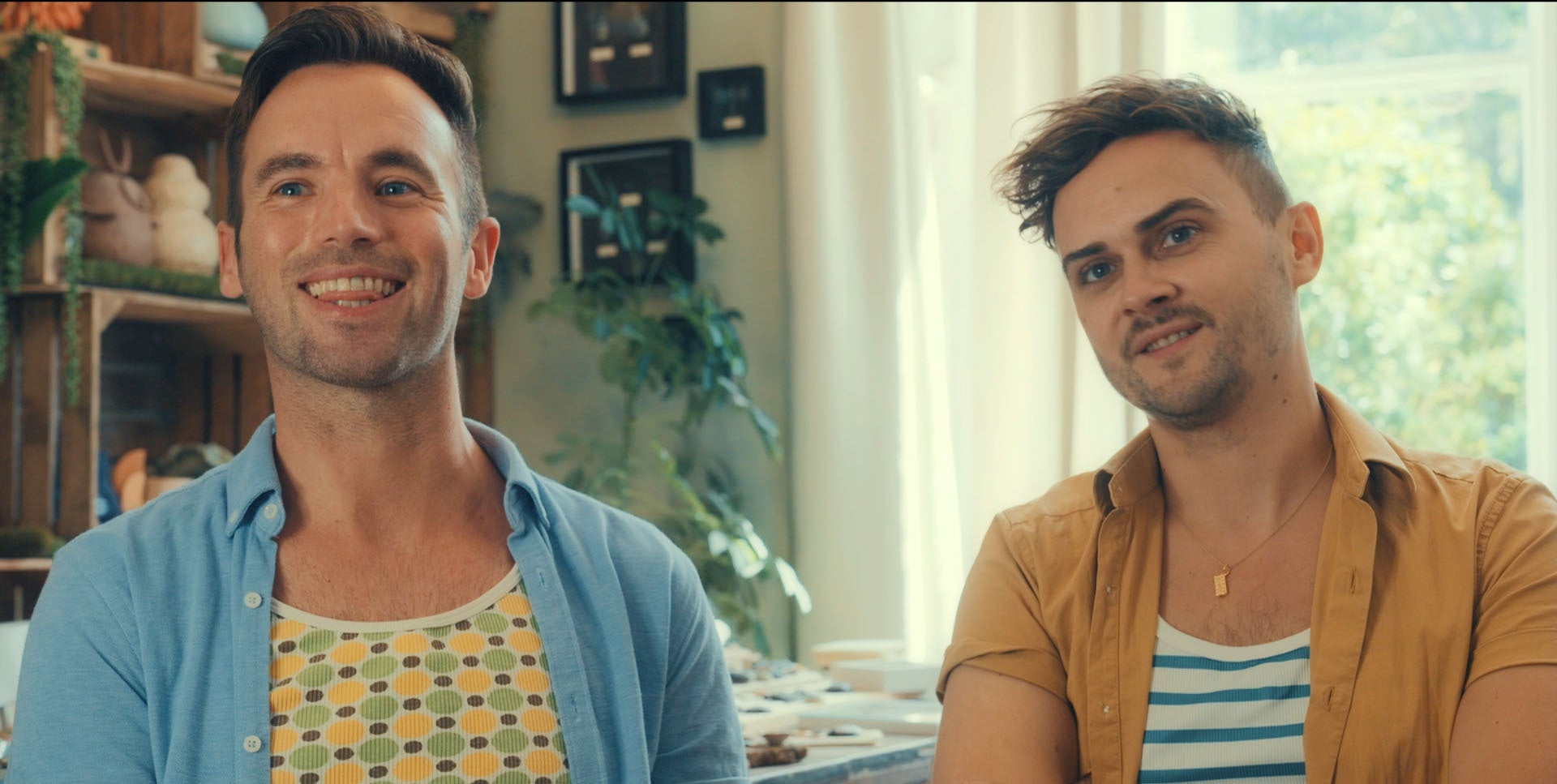 Dan and Adam, the couple featured on ‘Tom Allen’s Big Gay Wedding’