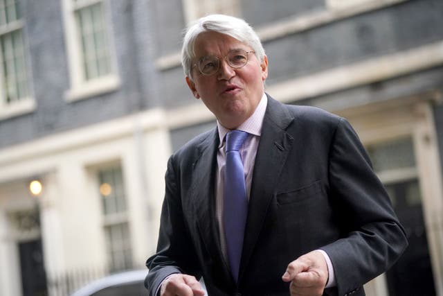 <p>Foreign Office minister Andrew Mitchell attempted to downplay concerns and detailed how the UN Security Council (UNSC) resolution sets out the demand for the ‘unconditional release of all hostages’ (Victoria Jones/PA)</p>