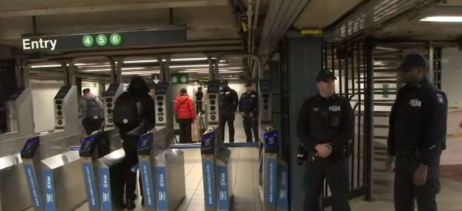 The attack comes hours after the NYPD announced they will increase officers at turnstiles for fare evasion
