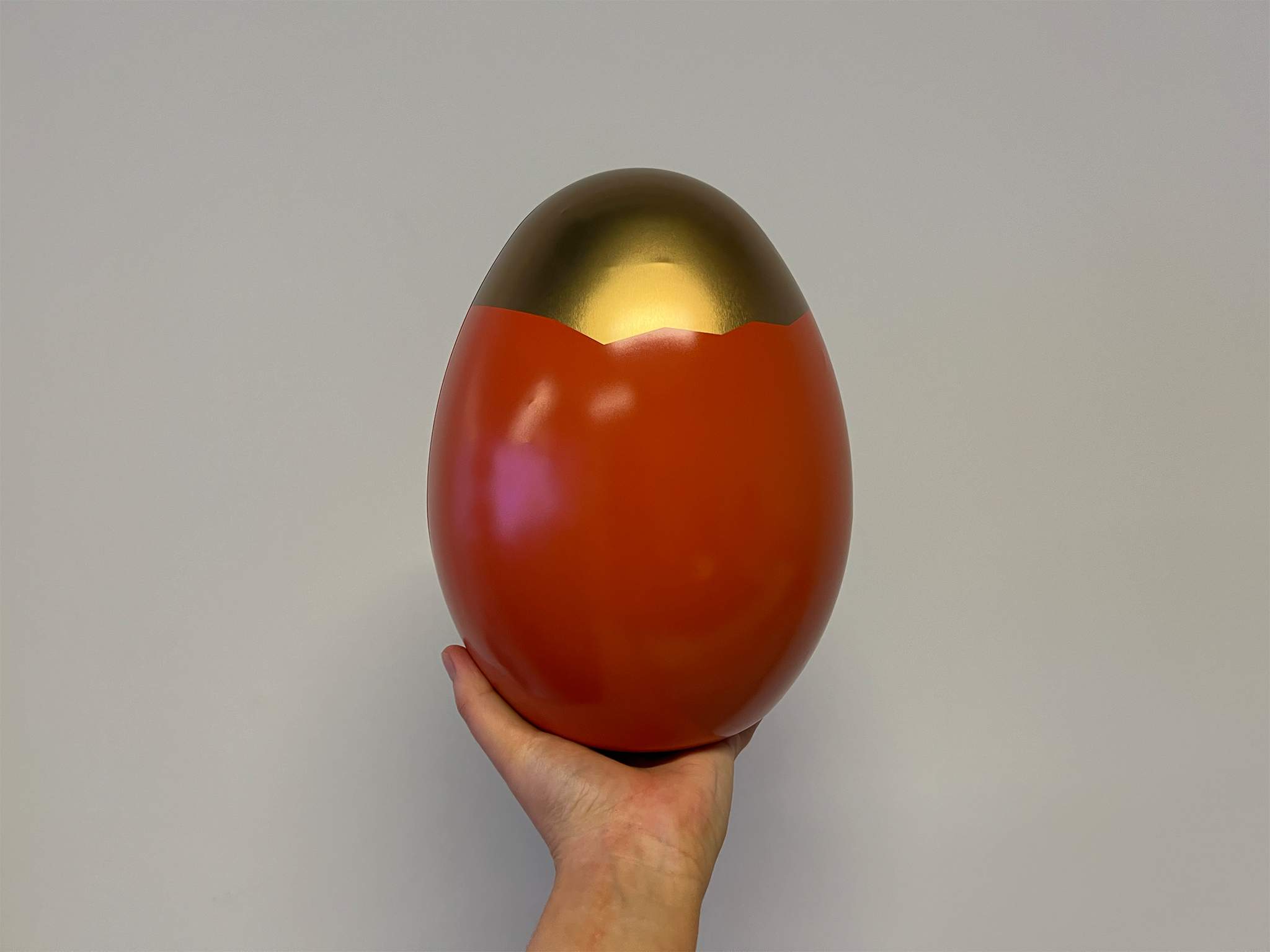 The Lookfantastic beauty Easter egg before we opened it