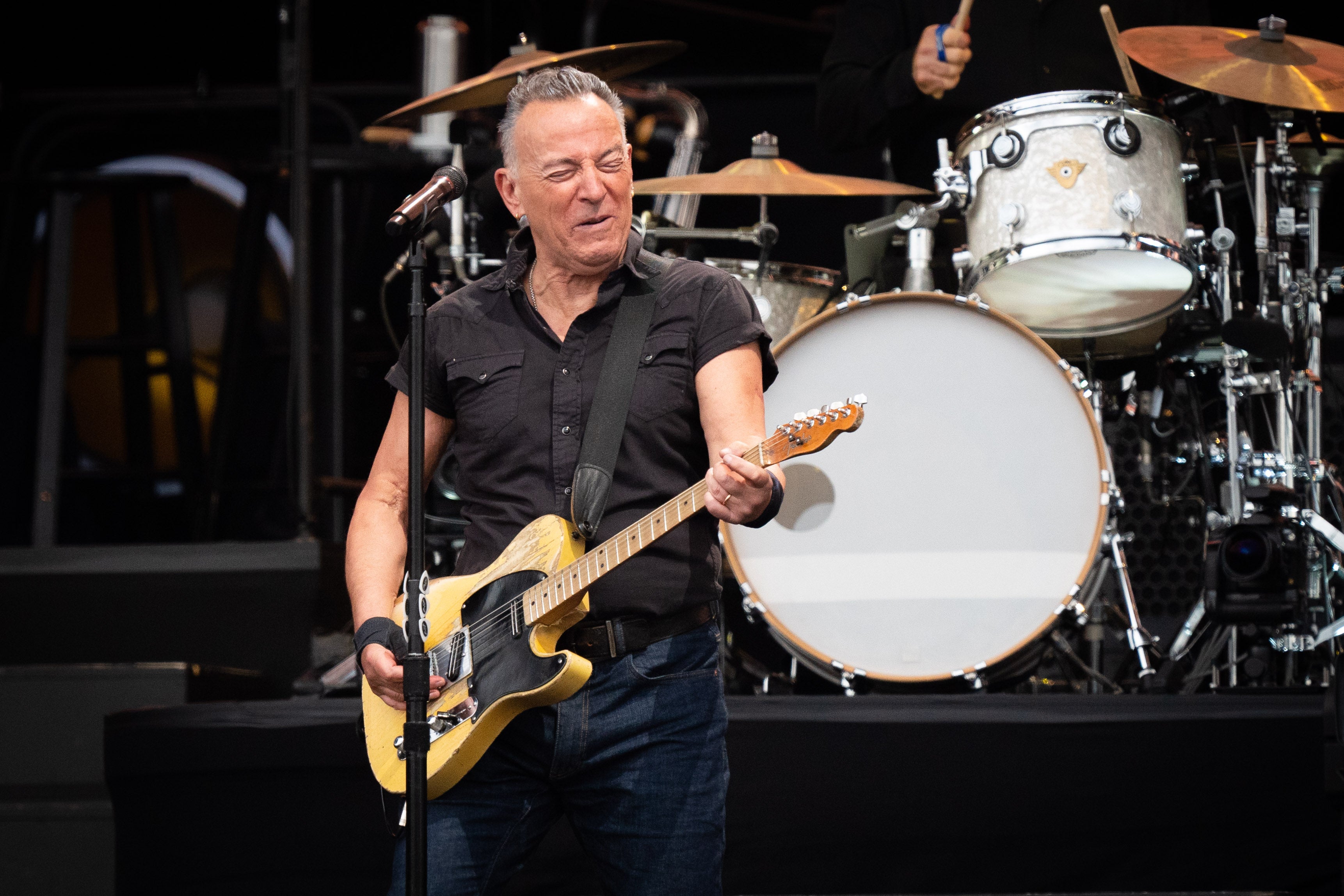 Springsteen said he was ‘proud’ to receive the award
