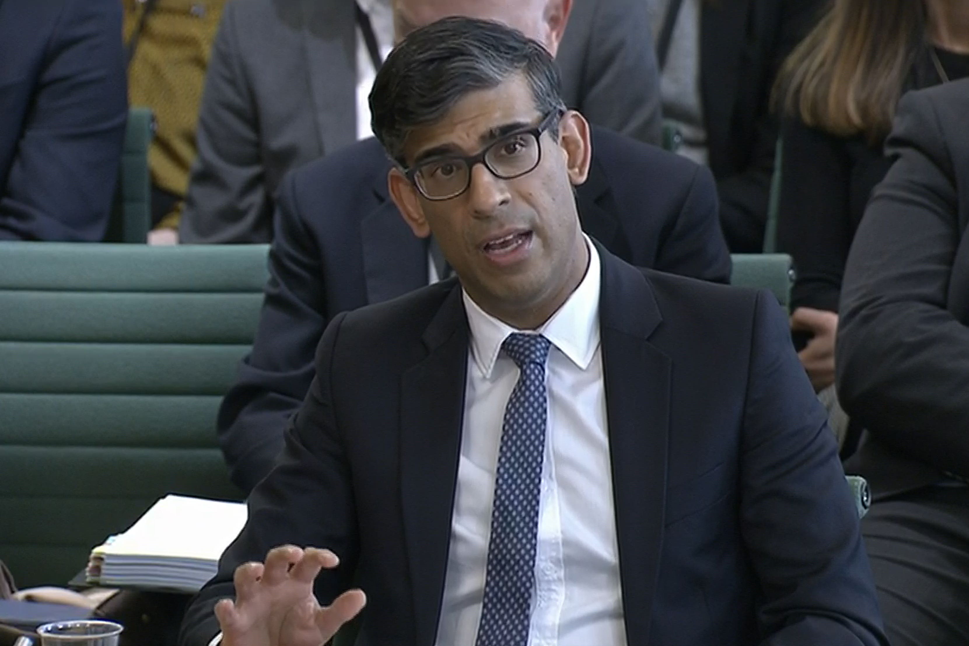 Prime Minister Rishi Sunak has assured the public that the pensions triple lock will remain in place throughout the next Parliament if the Conservatives win the general election (House of Commons/UK Parliament/PA)