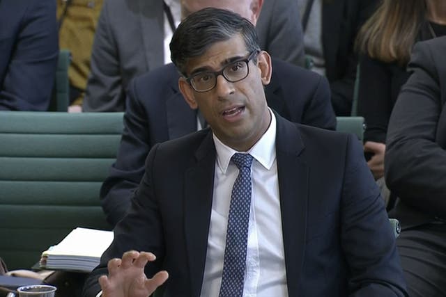 Prime Minister Rishi Sunak has assured the public that the pensions triple lock will remain in place throughout the next Parliament if the Conservatives win the general election (House of Commons/UK Parliament/PA)
