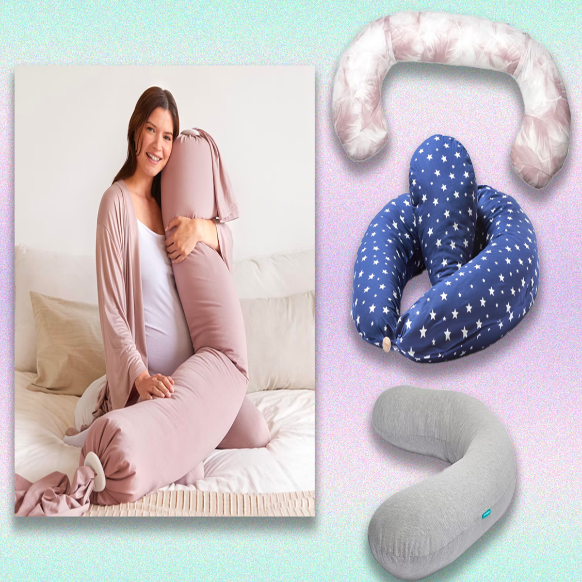 Comfort Body Pillow - pregnancy pillow, nursing pillow,  maternity pillow, full body pillow, breastfeeding pillow