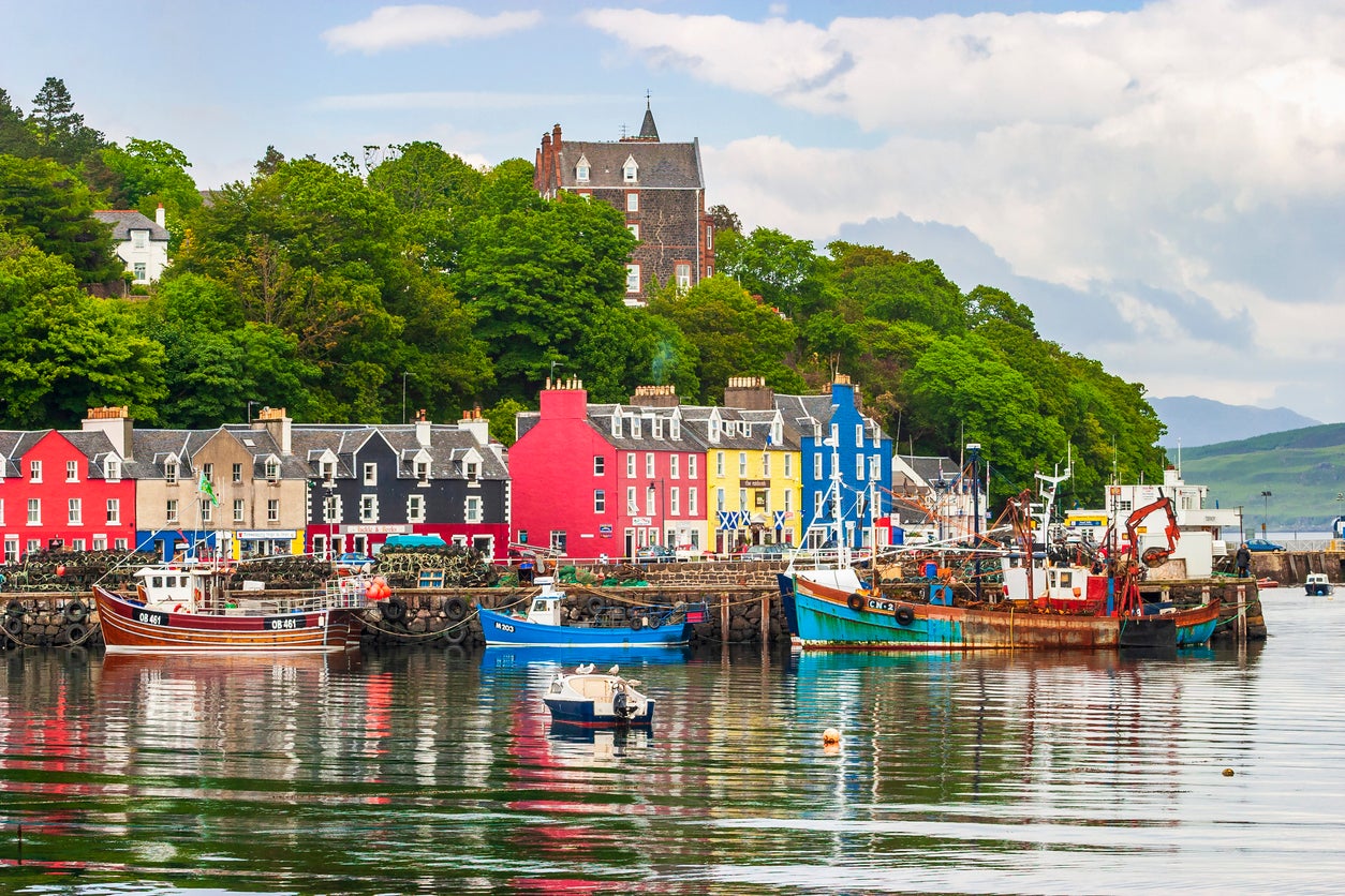 The Isle of Mull’s capital inspired the colourful houses of ‘Balamory’