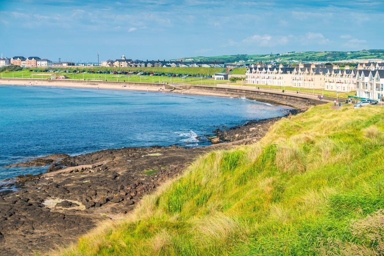 Historic cafes, pastel townhouses and a ballroom dot the coast of Portrush