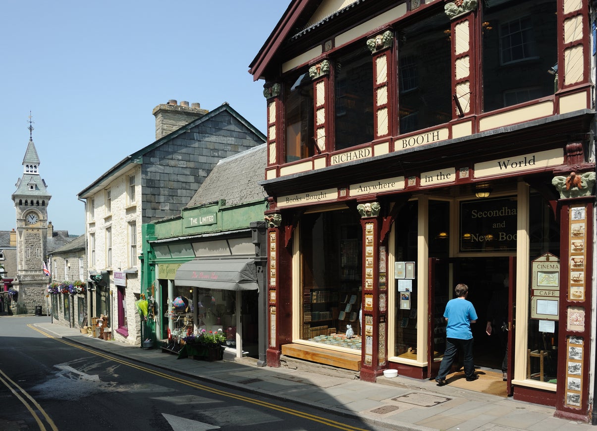 The bookshop capital of the UK, Hay-on-Wye is renowned for its literature