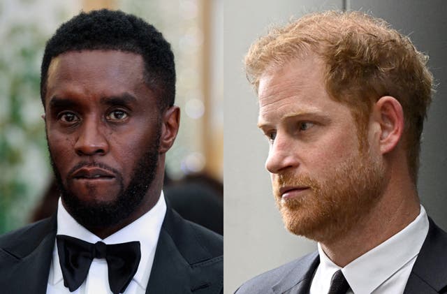 <p>Prince Harry has been named in the lawsuit as an example of a well-known associate of the rapper  </p>