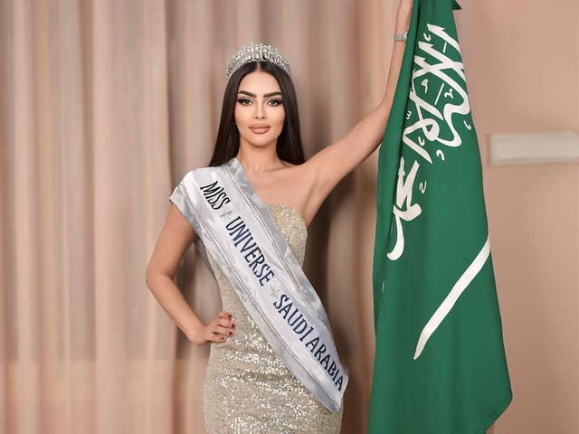 <p>Rumy Alqahtani, a 27-year-old Riyadh-born model and content creator, posted on her Instagram announcing her participation in the pageant </p>