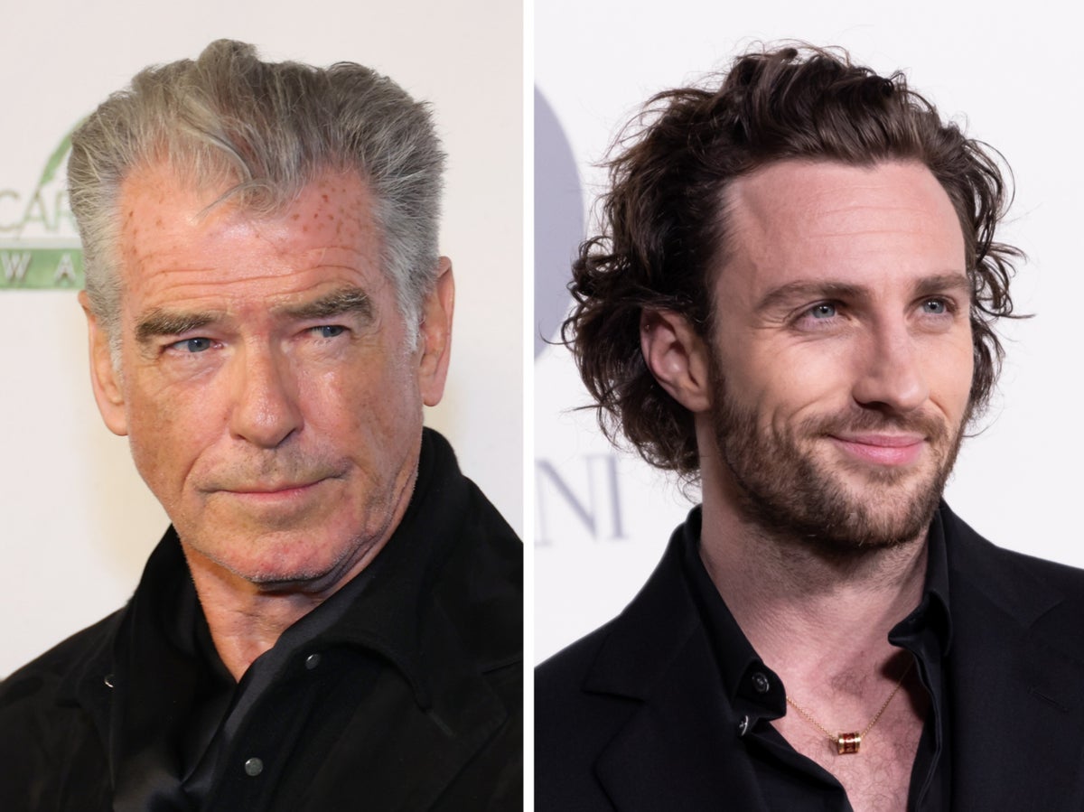 Pierce Brosnan reacts to claims that Aaron Taylor-Johnson will be the next James Bond