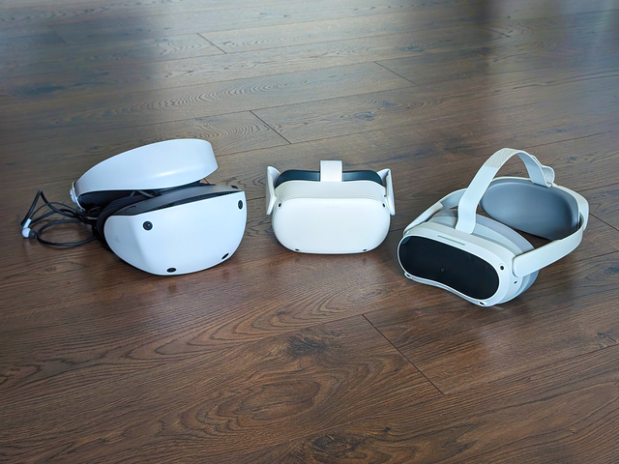 A selection of the VR headsets