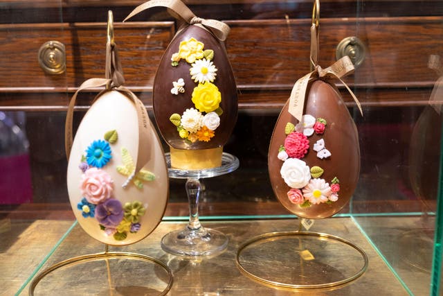 <p>Fortnum & Mason is, as ever, leading the charge with its range of super luxury Easter eggs </p>