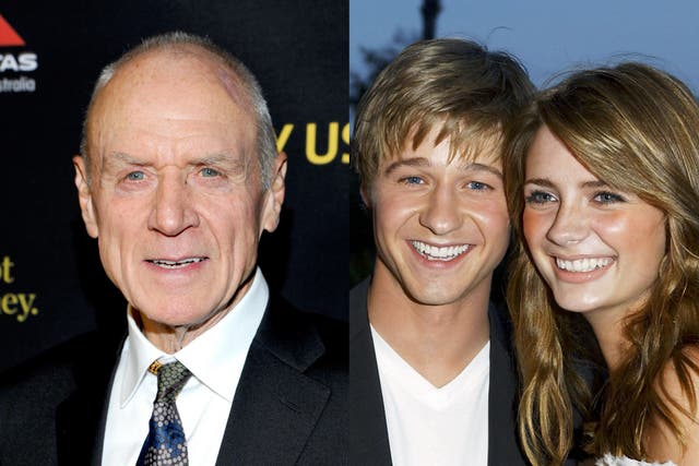<p>Alan Dale, Ben McKenzie and Mischa Barton starred in The OC together</p>