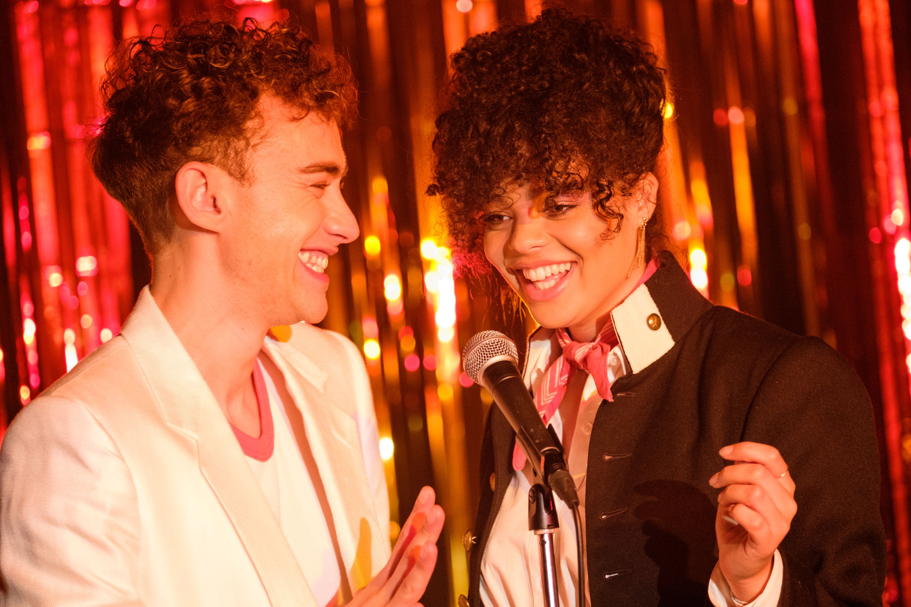 Olly Alexander and West in groundbreaking Aids drama ‘It’s a Sin’