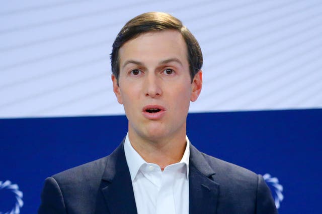 <p>Jared Kushner, CEO & Founder, Affinity Partners, speaks on stage during an event in New York City on September 2022 </p>