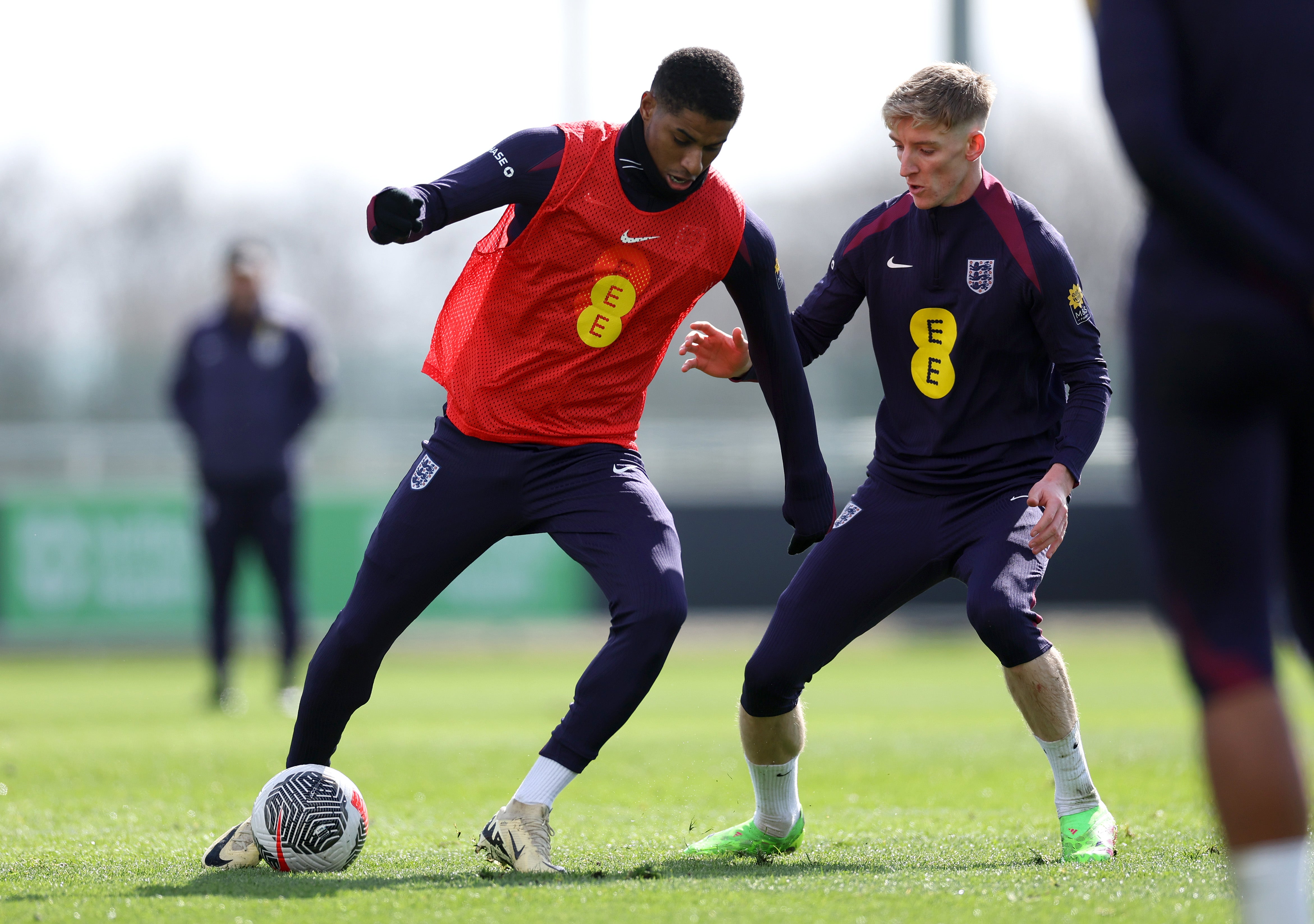 Rashford and Anthony Gordon are now competing for a place in the England squad