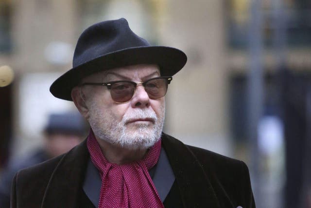 <p>A victim of former pop star Gary Glitter is bringing a compensation claim against him after suffering ‘the worst kind’ of abuse at his hands, a High Court judge was told (PA)</p>