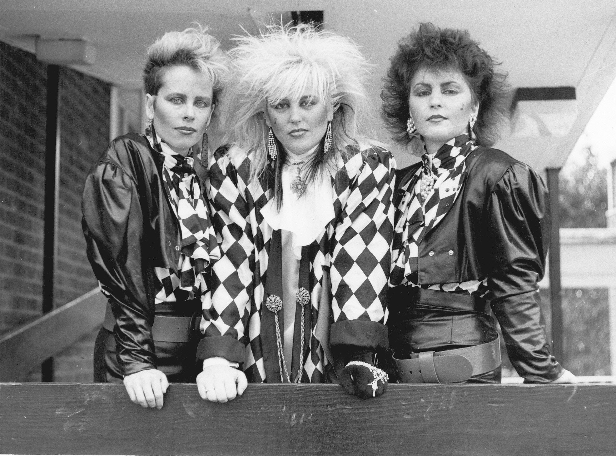 Anita, Penny and Ruth of Zenana, pictured in 1985