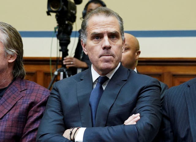 <p>Hunter Biden faces allegations he lied about his drug use during a 2018 gun purchase </p>