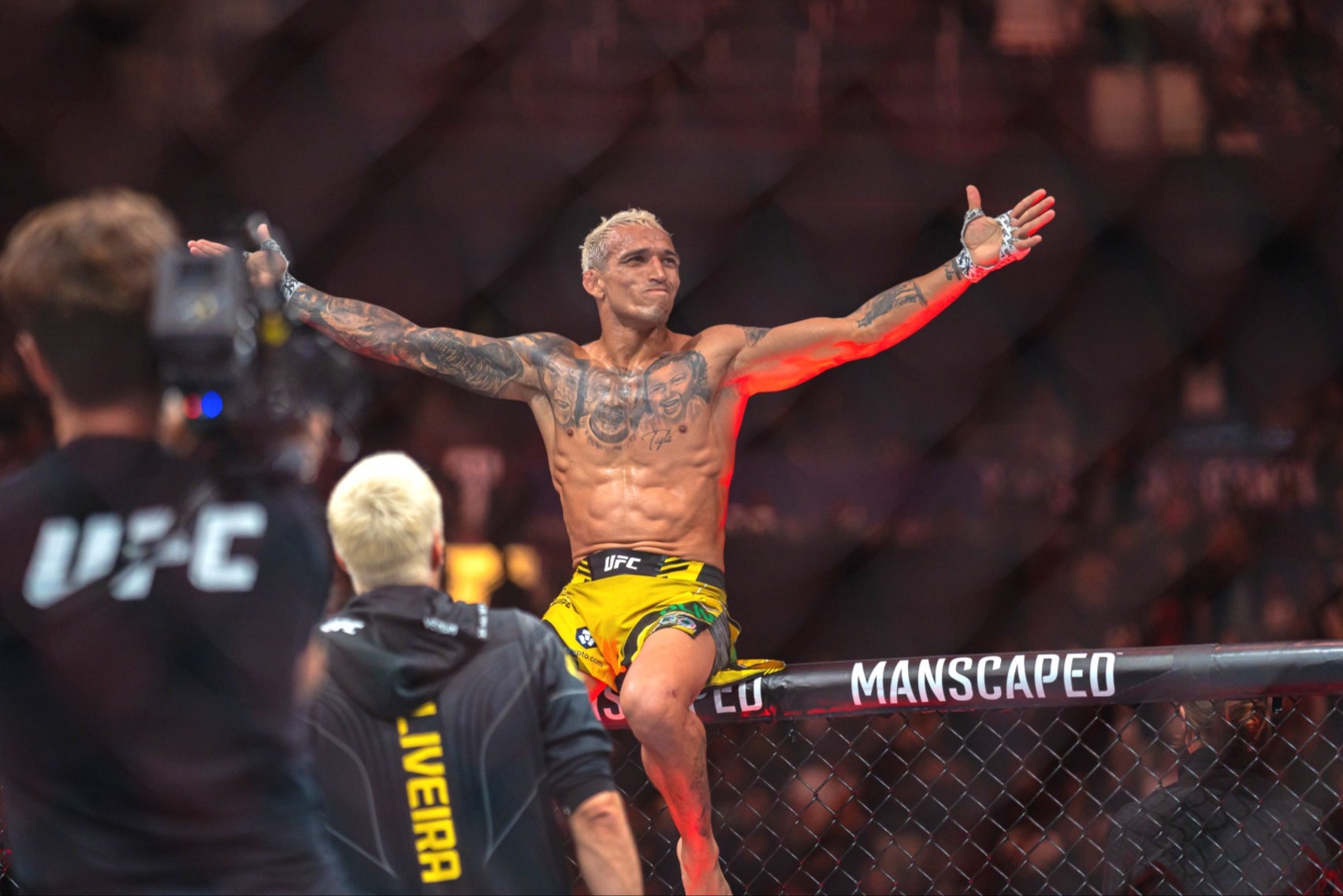 No UFC fighter has more stoppage wins or submissions than Charles Oliveira