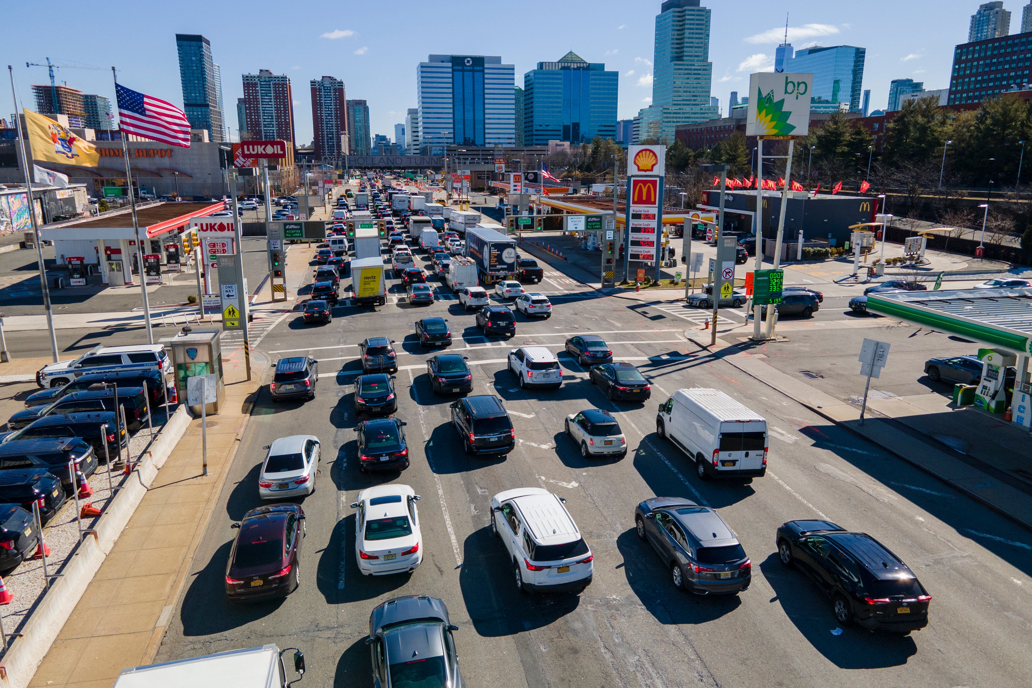 New York has become the first US city to approve congestion tolls on drivers