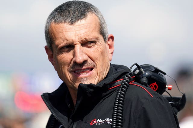 Guenther Steiner is Haas’ former team principal (Tim Goode/PA)