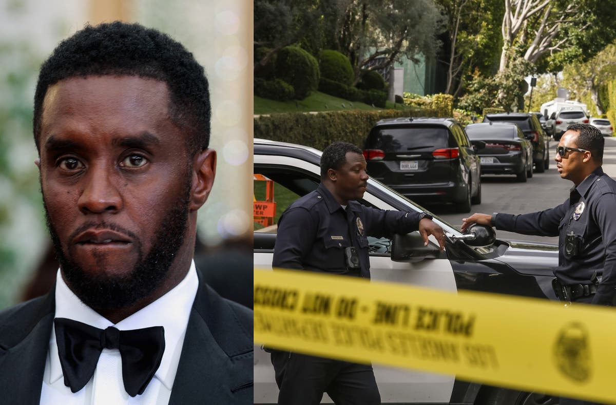Diddy’s alleged ‘drug mule’ arrested following raid on Sean Combs’ home: Live