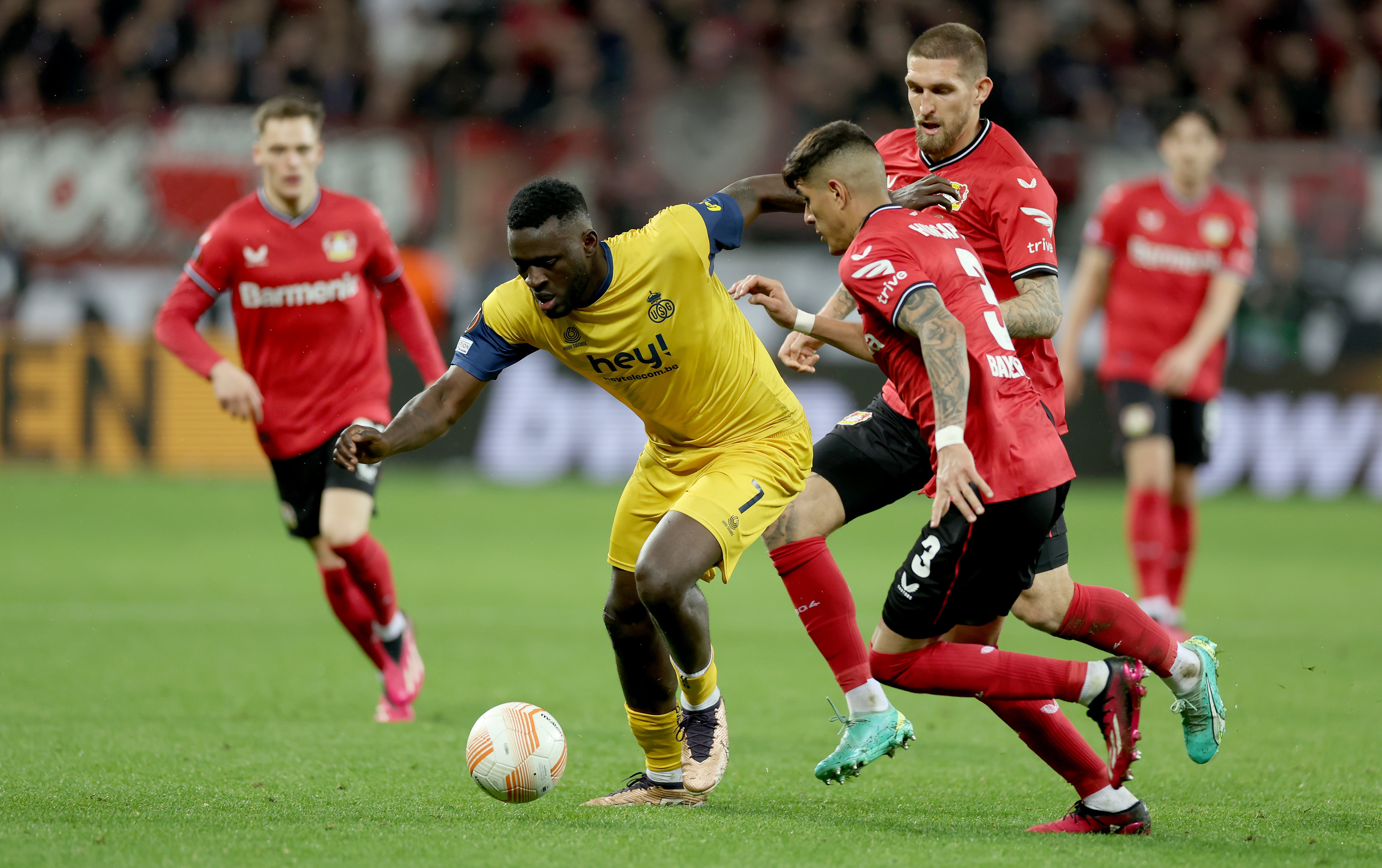 Victor Boniface stood out for Royale Union Saint-Gilloise before his move to Bayer Leverkusen