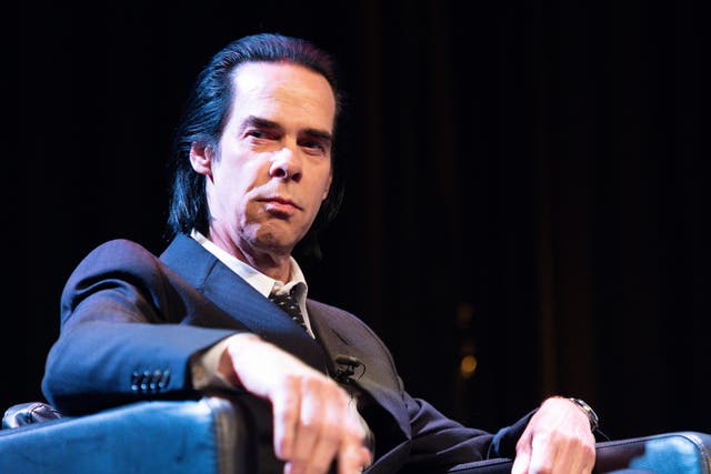 <p>Nick Cave said he was forced to grieve in public after his son Arthur’s death</p>