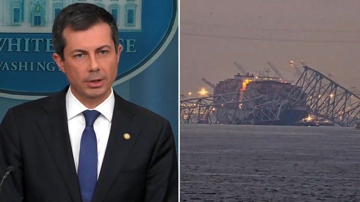 <p>Baltimore Key Bridge ‘not made to withstand direct impact from vessel’, says US transport secretary.</p>